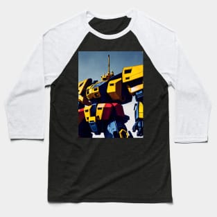 Battle Mech Baseball T-Shirt